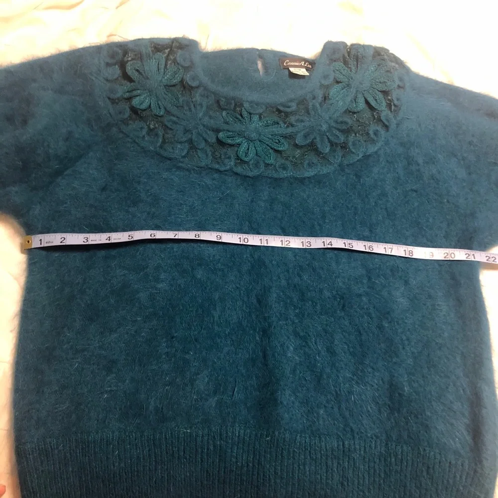 Vintage Connie A Lee‎ Angora Fuzzy Sweater